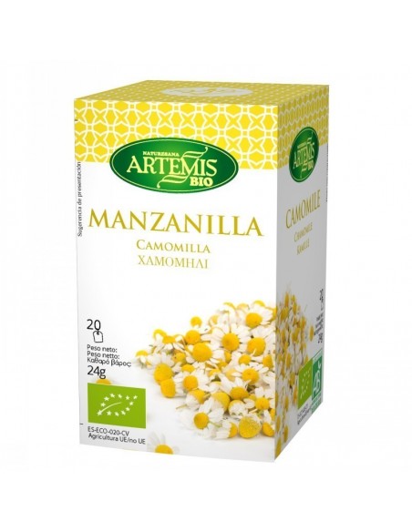 Infusion manzanilla (20 filtros) ARTEMIS 30 gr