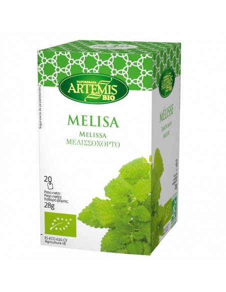 Infusion melisa (20 filtros) ARTEMIS 30 gr