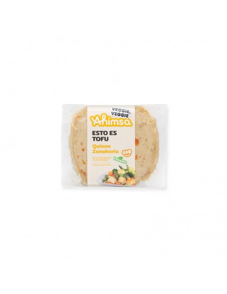 Tofu quinoa zanahoria AHIMSA 230 gr BIO