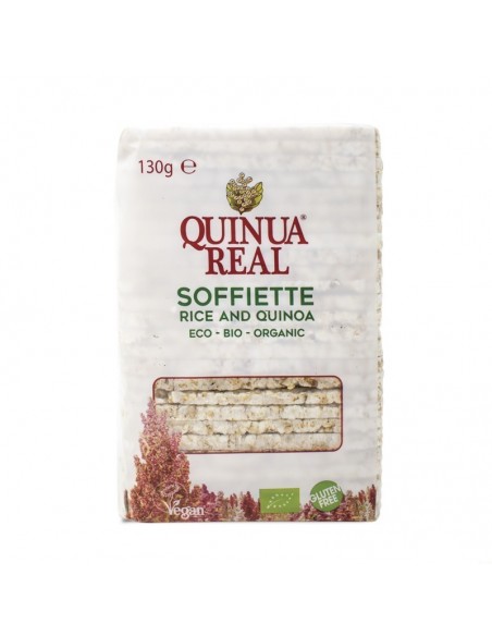 Tortitas finas Soffiette arroz con QUINUA REAL 130 gr BIO
