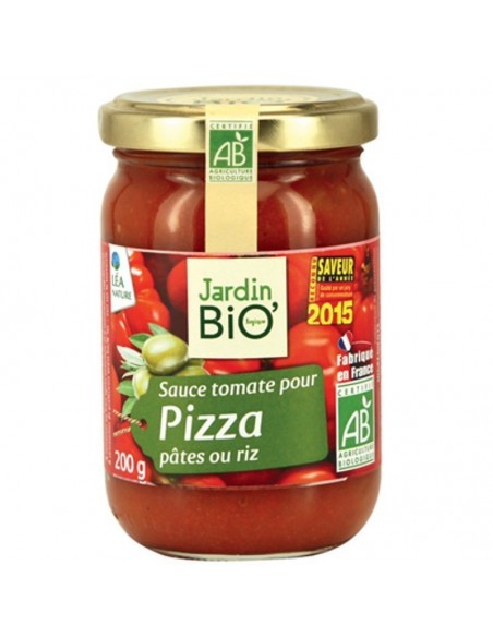 Salsa tomate para pizza JARDIN BIO 200 gr