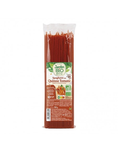 Espagueti quinoa tomate JARDIN BIO 500 gr