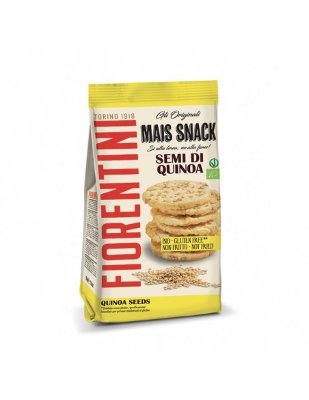 Snack maiz quinoa FIORENTINI 50 gr BIO
