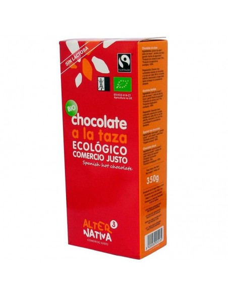 Chocolate a la taza ALTERNATIVA 3 (350 gr) BIO