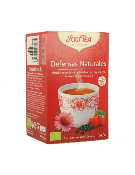 Yogi tea defensas naturales 17 bolsas BIO