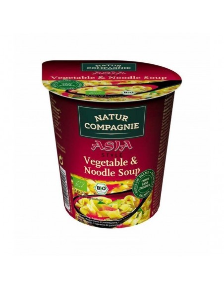 Asia noodles instantaneos con verduras 55 gr NATUR COMPAGNE BIO