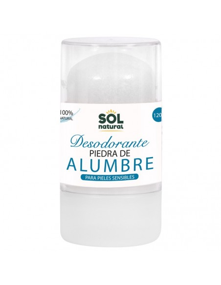 Desodorante alumbre SOL NATURAL 120 gr
